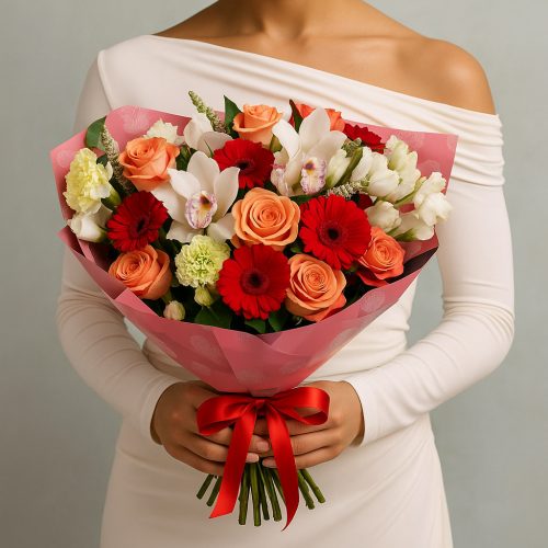 Букет «Яркий акцент»