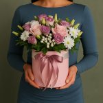 Букеты фиолетовые